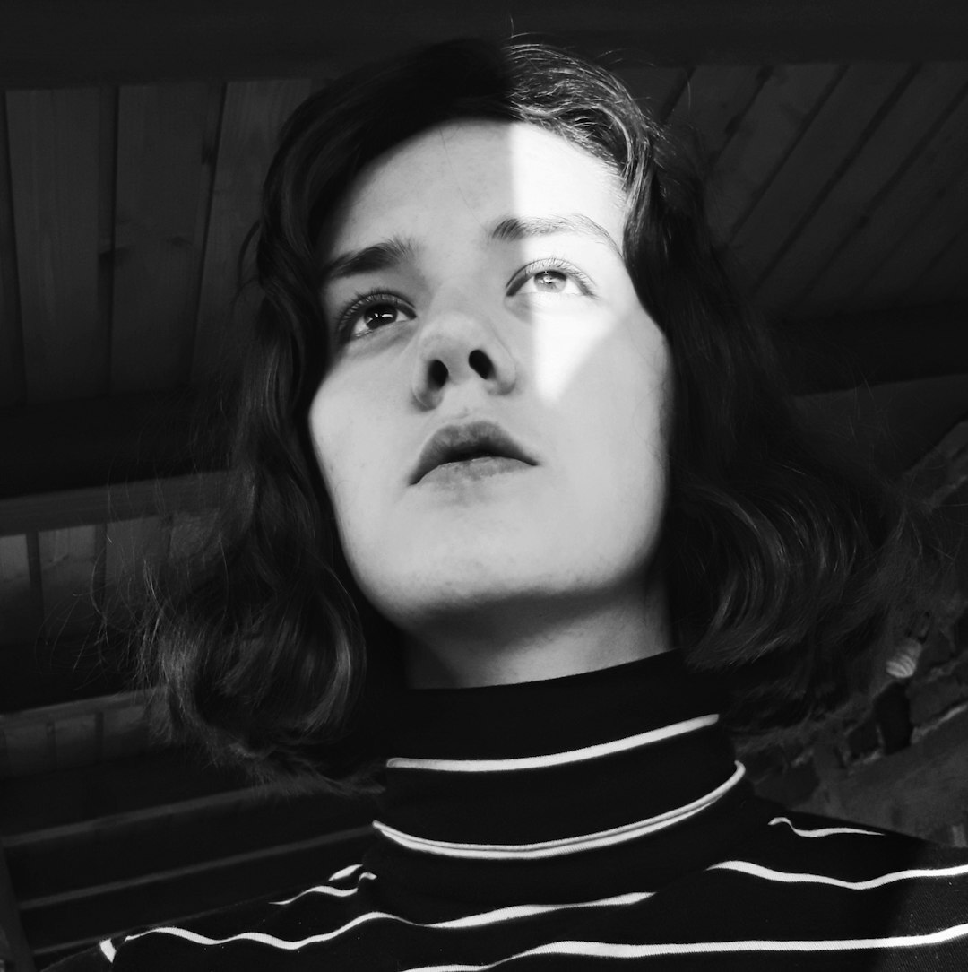 Portrait of a Croatian female writer and journalist